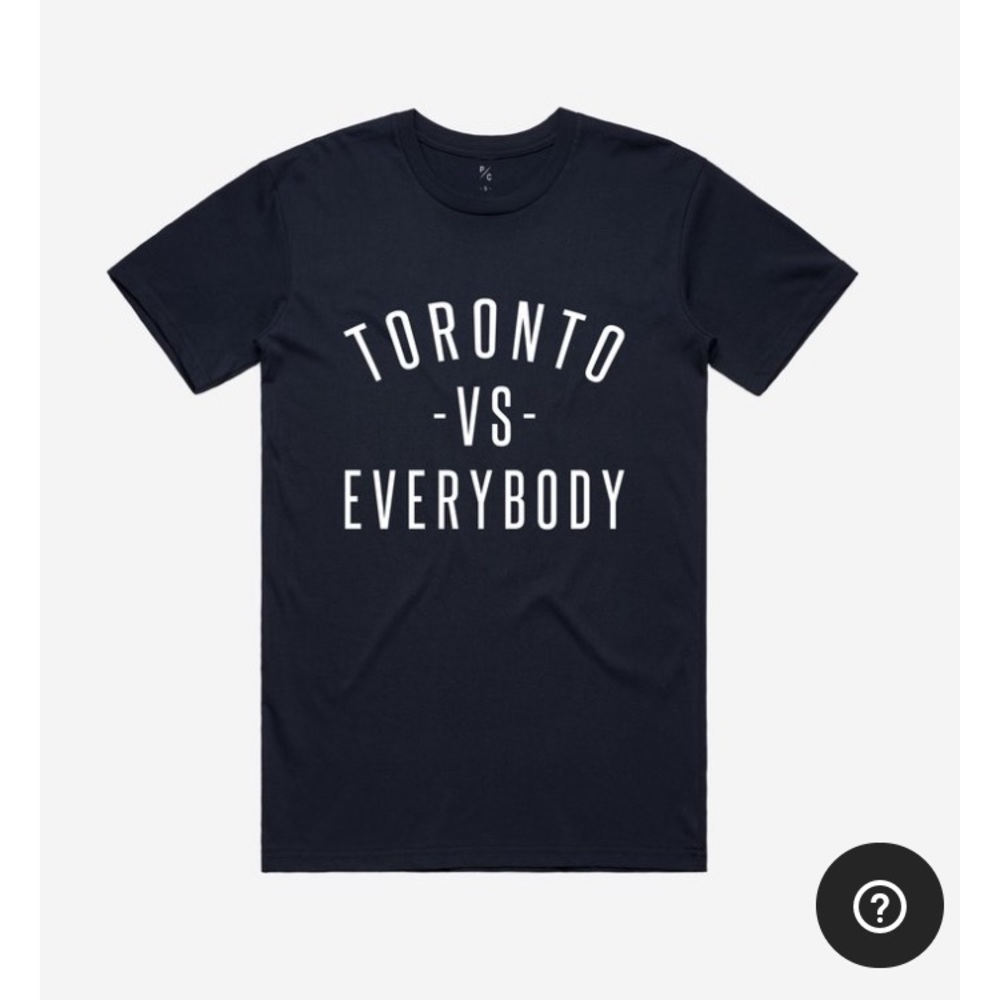 Toronto vs Everybody navy T-shirt!